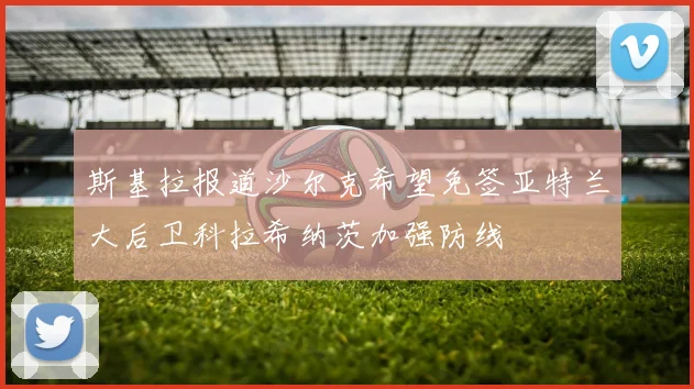 斯基拉报道沙尔克希望免签亚特兰大后卫科拉希纳茨加强防线