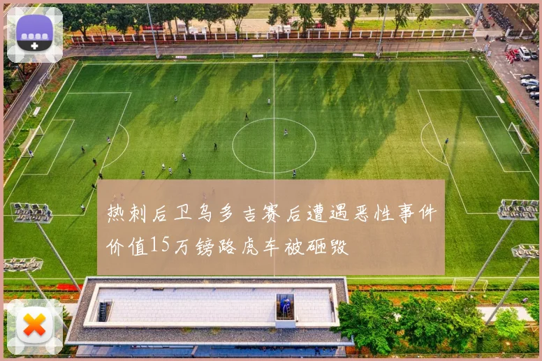 热刺后卫乌多吉赛后遭遇恶性事件价值15万镑路虎车被砸毁